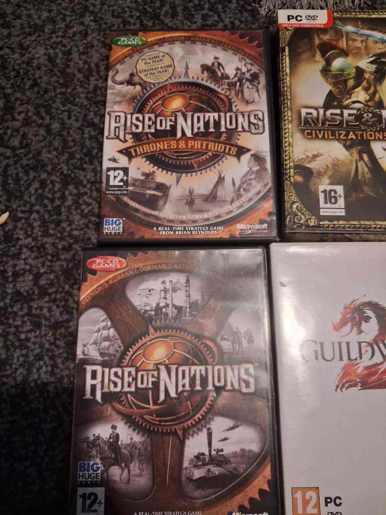 9 x Pc games all in excellent condition 