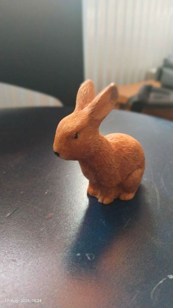 Cute Small Brown Rabbit Figurine - As Good As New