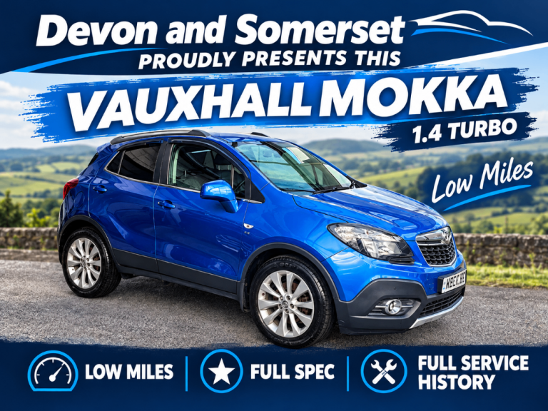Vauxhall, MOKKA, 1,4 turbo, low miles fsh, drives superb. Low fuel costs