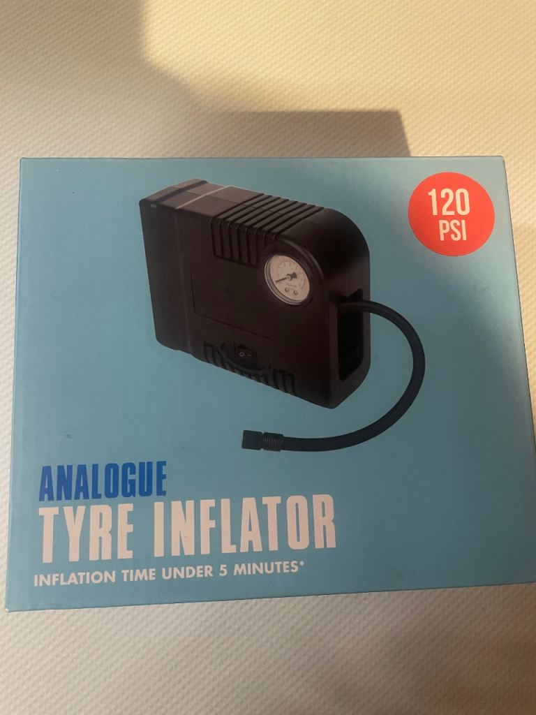 Brand new tyre inflator / compressor / pump 
