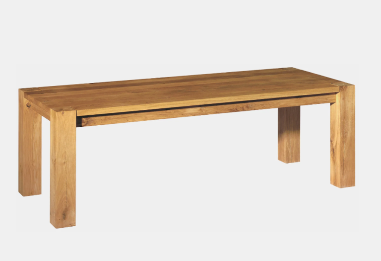 10 Seater Designer Oak Dining Table