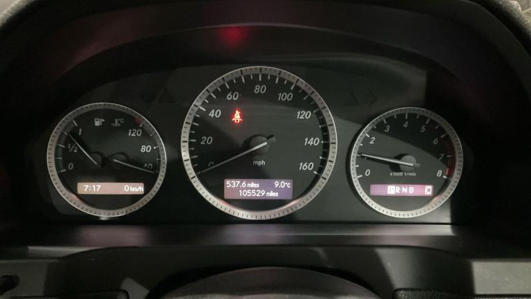 2009 Mercedes-Benz C Class 1.6 C180K BlueEfficiency SE Auto Euro 4 4dr SALOON Petrol Automatic