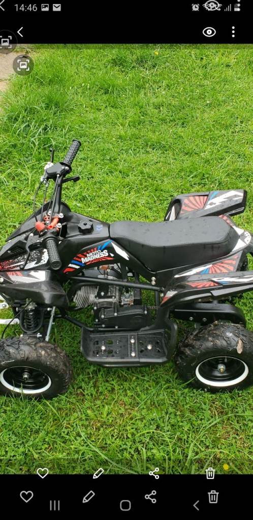 2 quad bikes