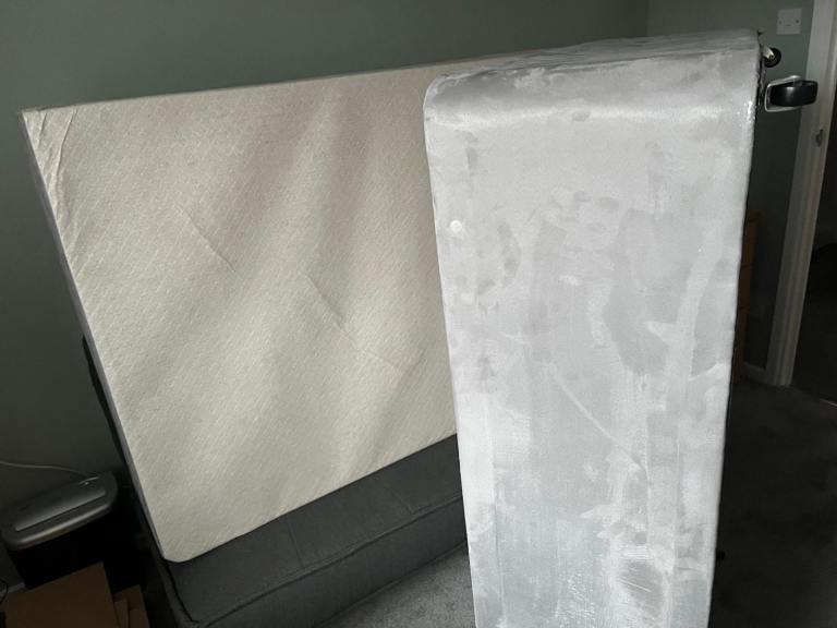 Grey Double divan Bed Frame – Good Condition, Ready to Go