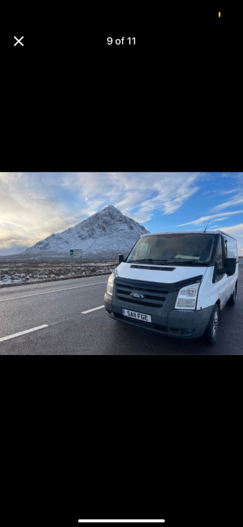  2011 Ford Transit MK7 campervan (part converted)