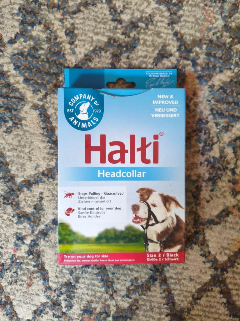 Halti Dog Headcollar Size 2 Black