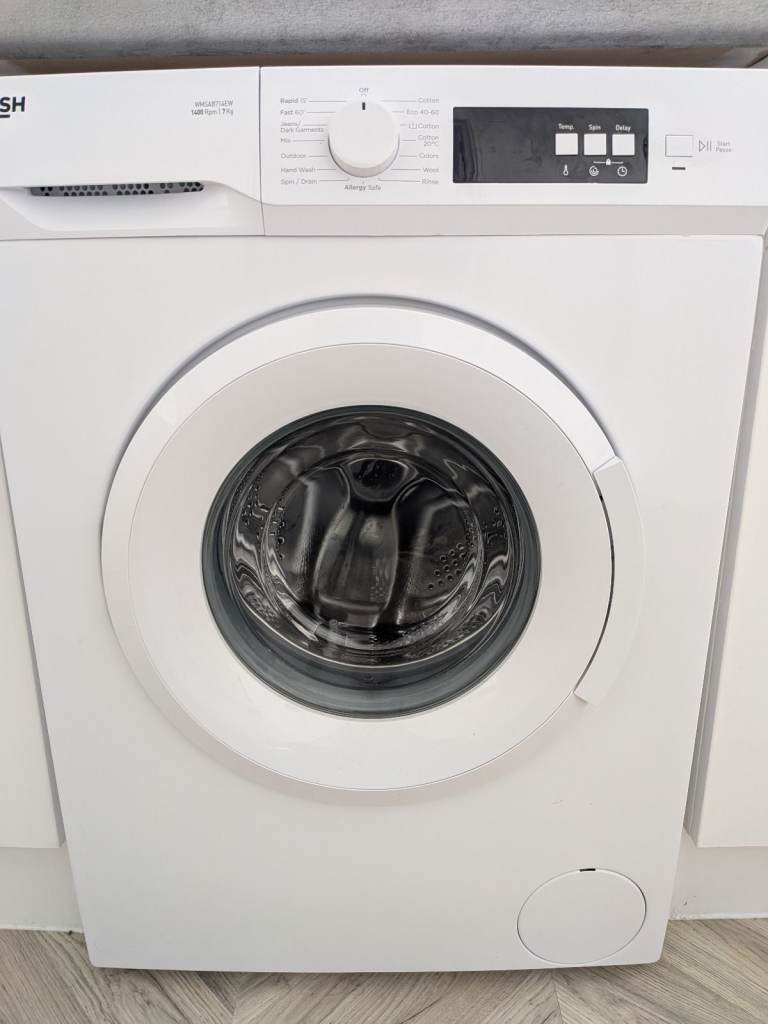 Bush 7KG Washing Machine – White, Good Condition