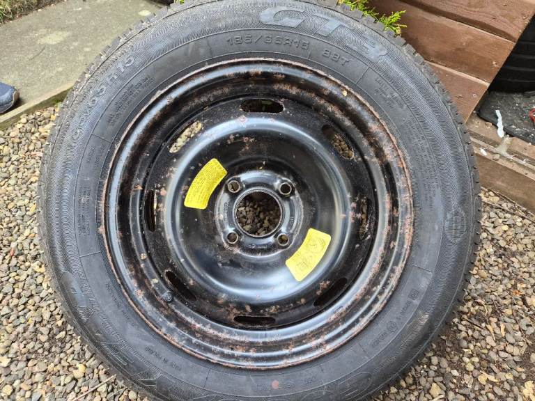 Spare car wheel
