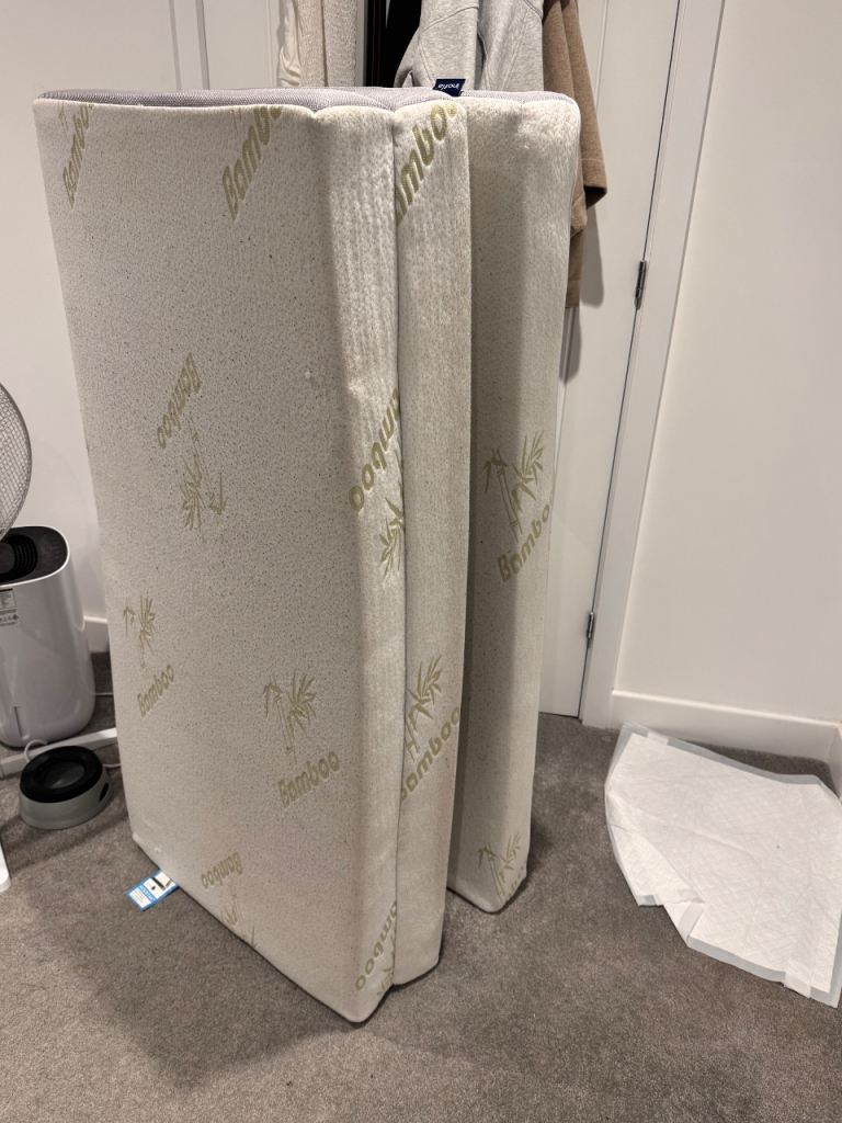 Bamboo Folding Mattress – As Good As New
