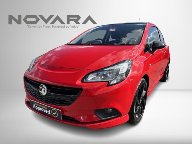 2019 Vauxhall Corsa 1.4i ecoTEC SRi VX Line Nav Black Hatchback 3dr Petrol Manual Euro 6 (90 ps H...