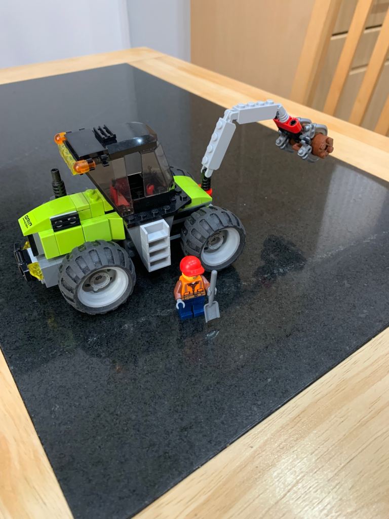 Lego tractor 