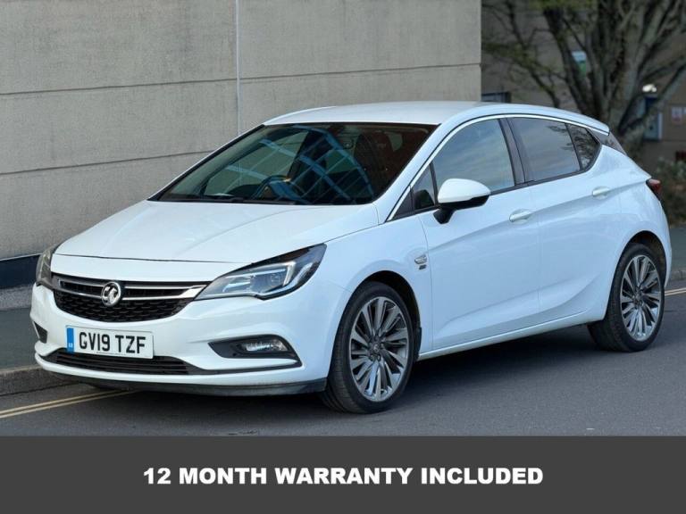 2019 Vauxhall Astra 1.4T 16V 150 Griffin 5dr HATCHBACK PETROL Manual