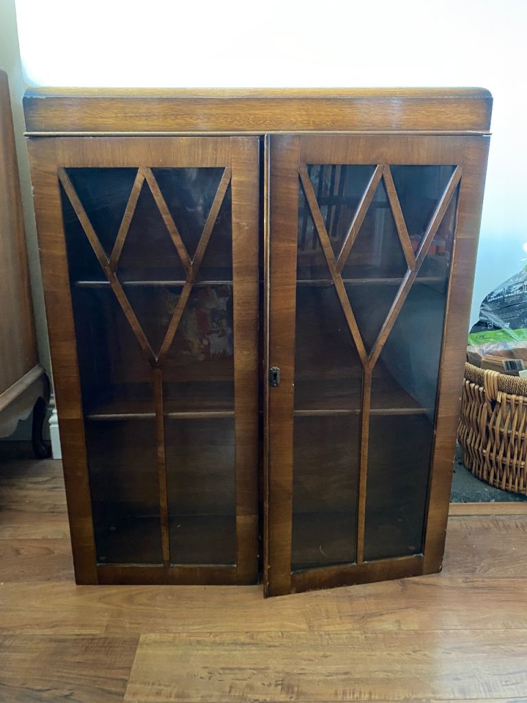 Edwardian style display cabinet 