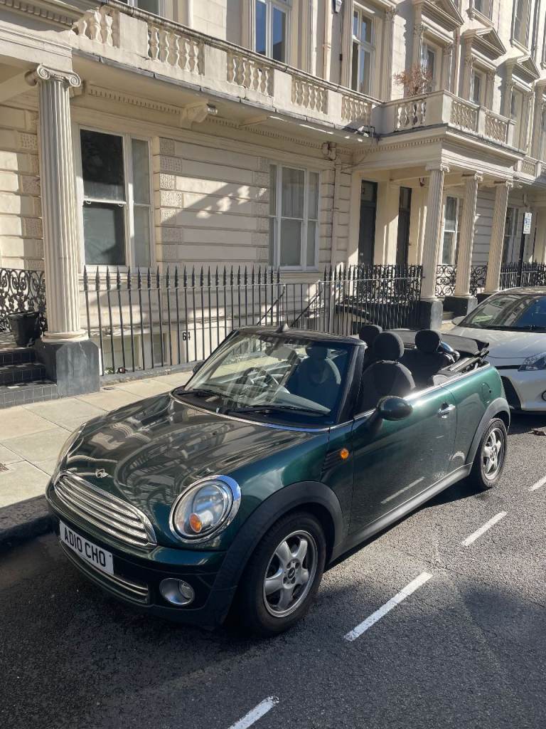 MINI Cooper Convertible (R57), 2010, British Racing Green - ULEZ Compliant