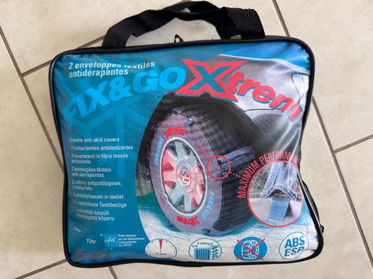 Fix & Go Anti-Skid Car Wheel Snow Socks