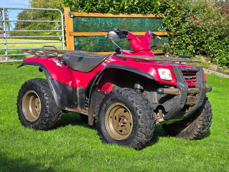 04 Kawasaki KVF700 vtwin 4x4 quad