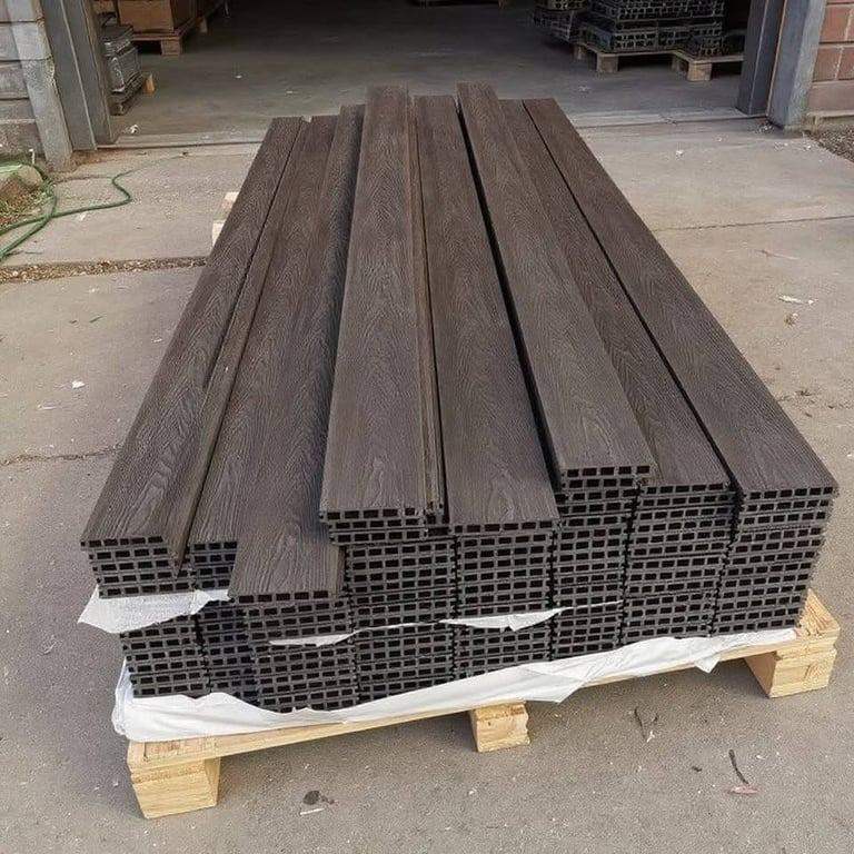 Composite Decking Chocolate – Stunning Finish for Less! | £25 per 3.6m Board | Free