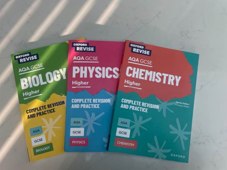 Oxford Revise: AQA GCSE Chemistry/Physics & Biology Complete Revision and Practice