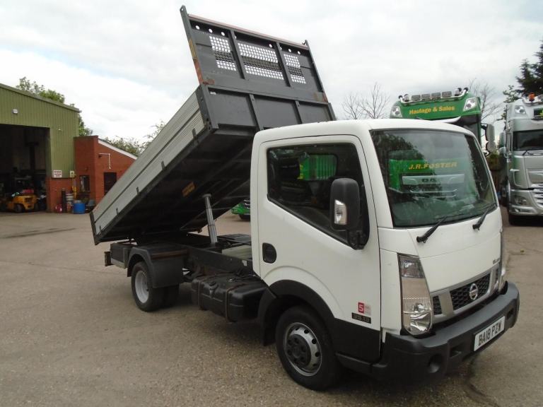 2018 (18) NISSAN CABSTAR 35.13 NT400 MWB ALUMINIUM TIPPER 