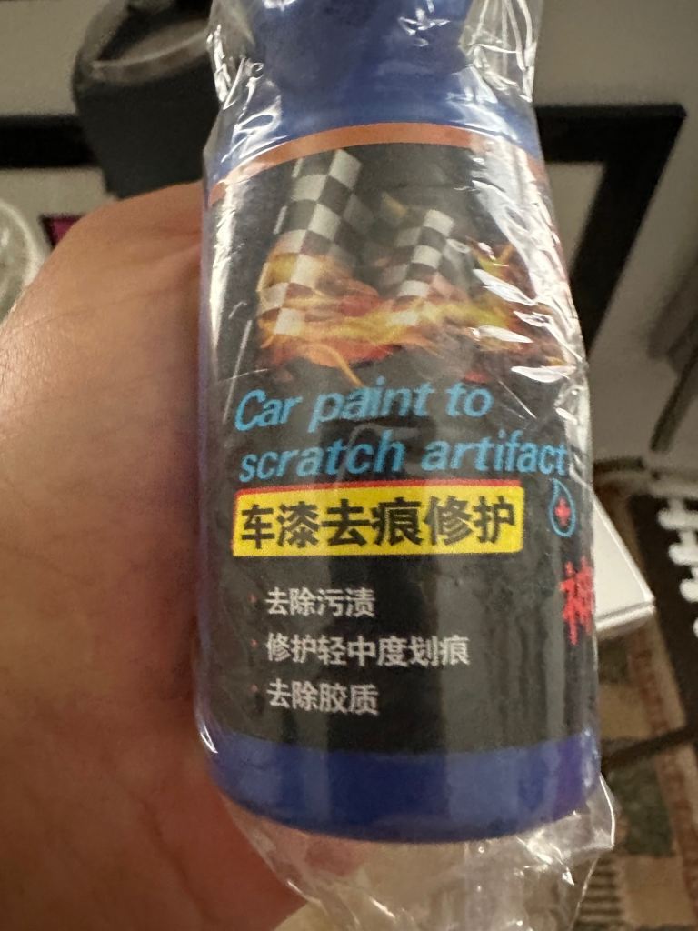 Scratch removal 