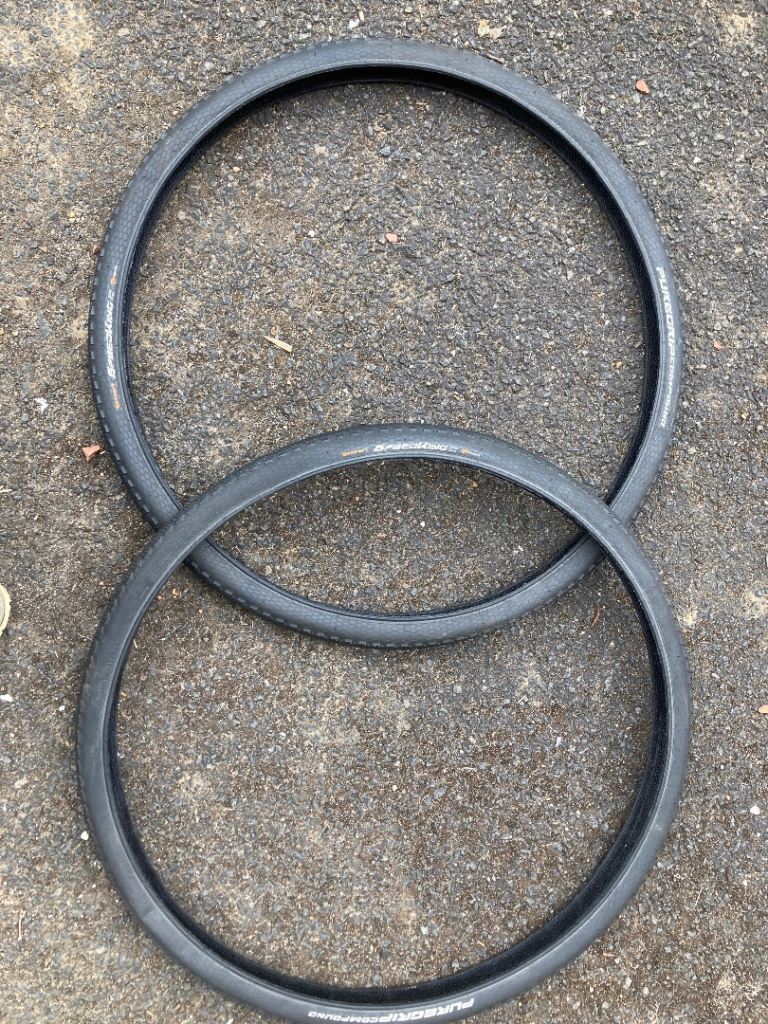 Continental SpeedKing CX PureGrip Compound Bike Tyres – Good Condition