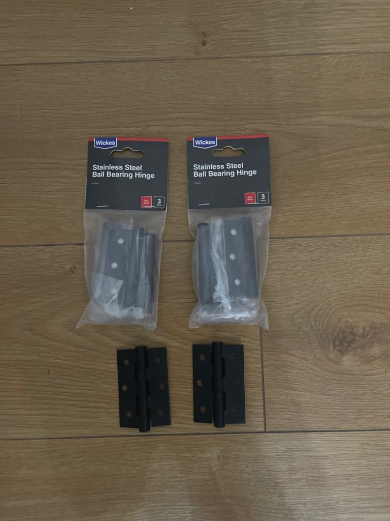 Matte Black door Hinges 