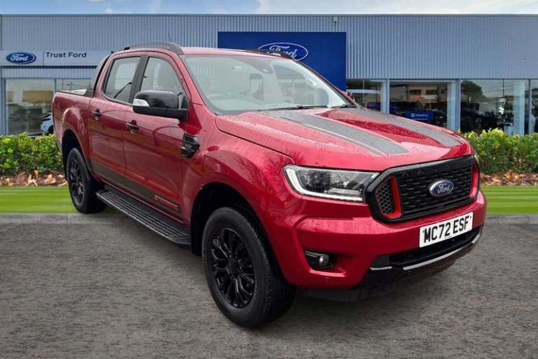 2023 Ford Ranger Stormtrak AUTO 2.0 EcoBlue 213ps 4x4 Double Cab Pick Up Automatic Pickup Diesel ...