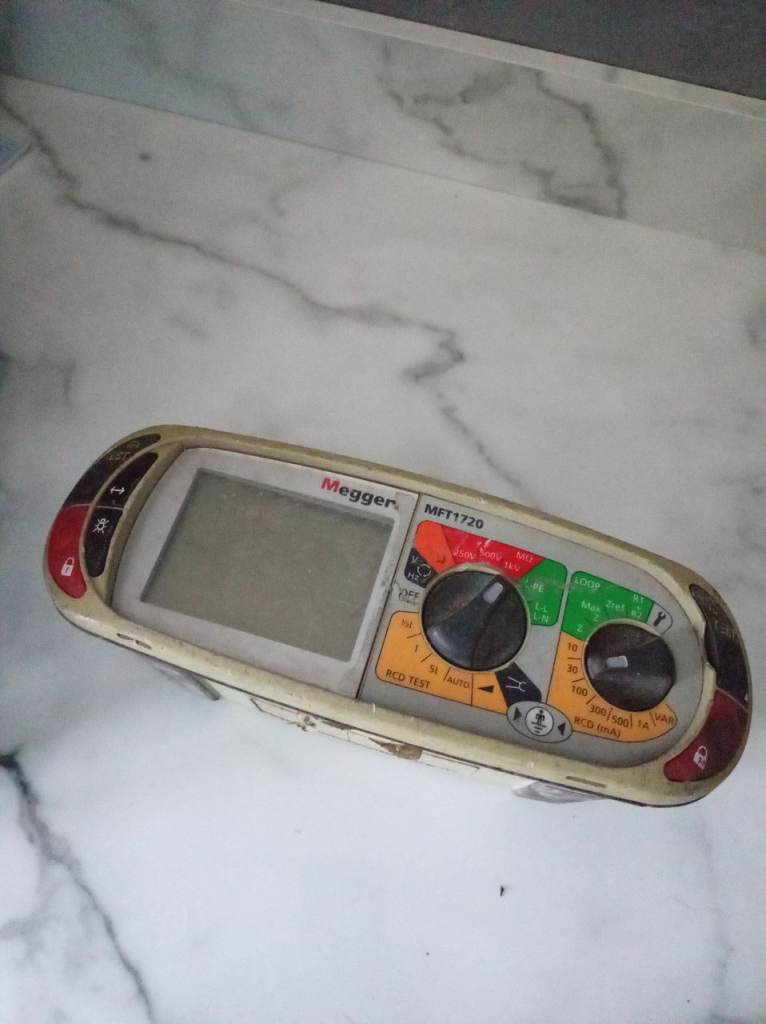 Meggar mft 1720 electricians tester