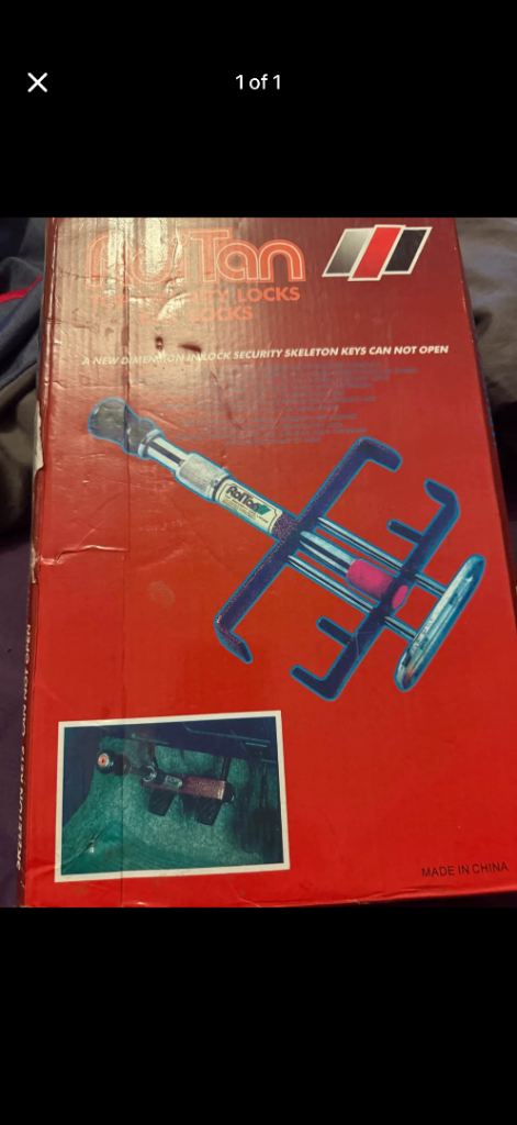 Car van clutch break pedal lock Small £15 big £25