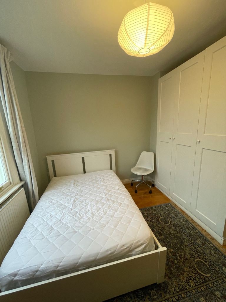 Double bed ikea and John Lewis mattress 