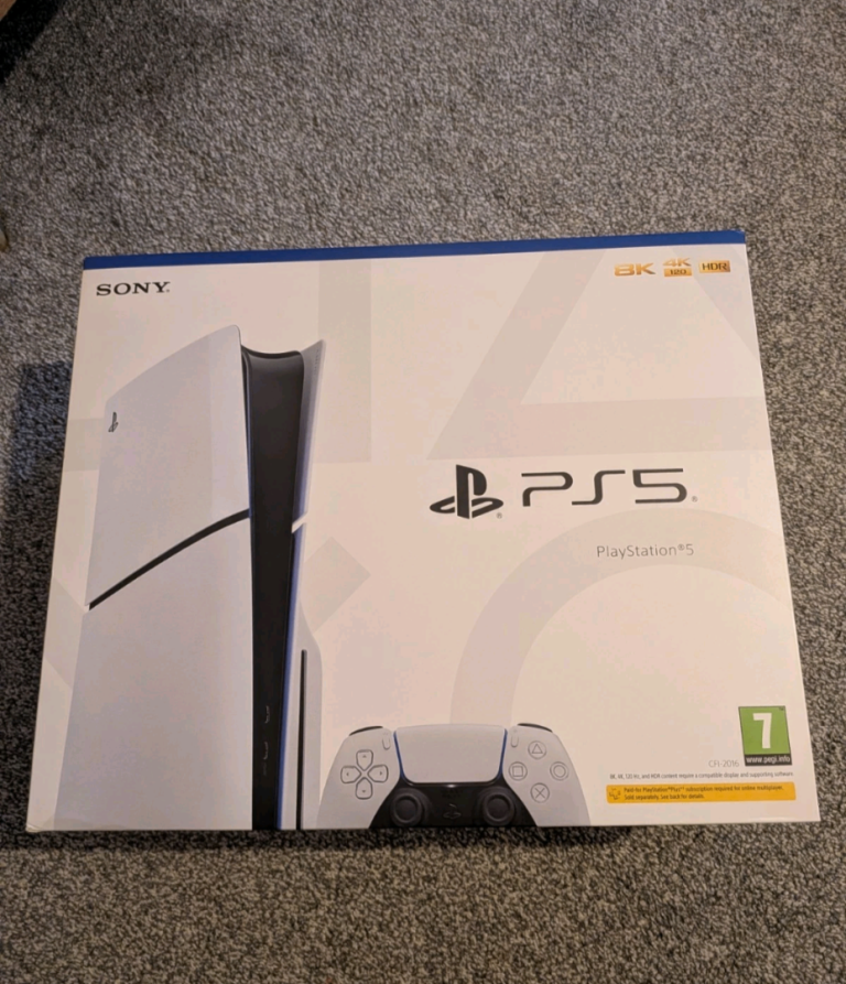 Ps5 disc edition console 1tb with 2 games 