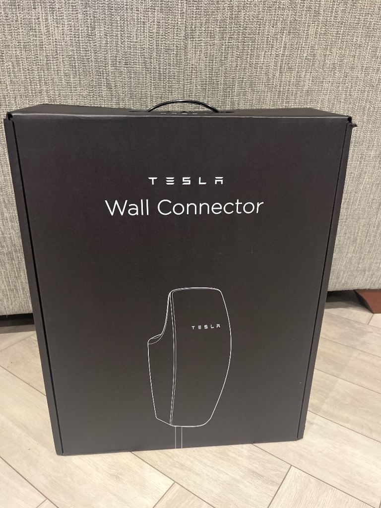 Tesla EV wall charger 
