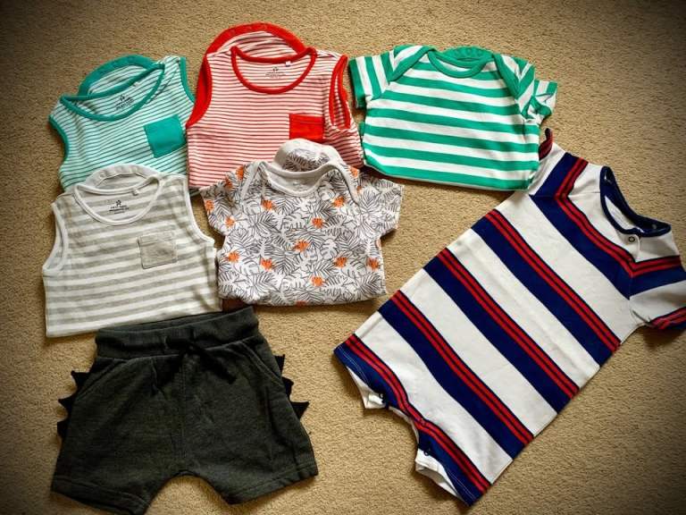 Baby boy clothes 9-12 months old