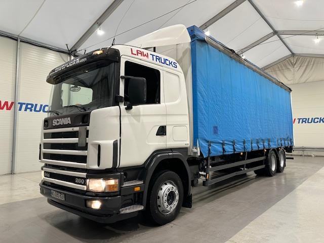 Scania R94 260 6x2 10 Tyre Sleeper Cab Box Van