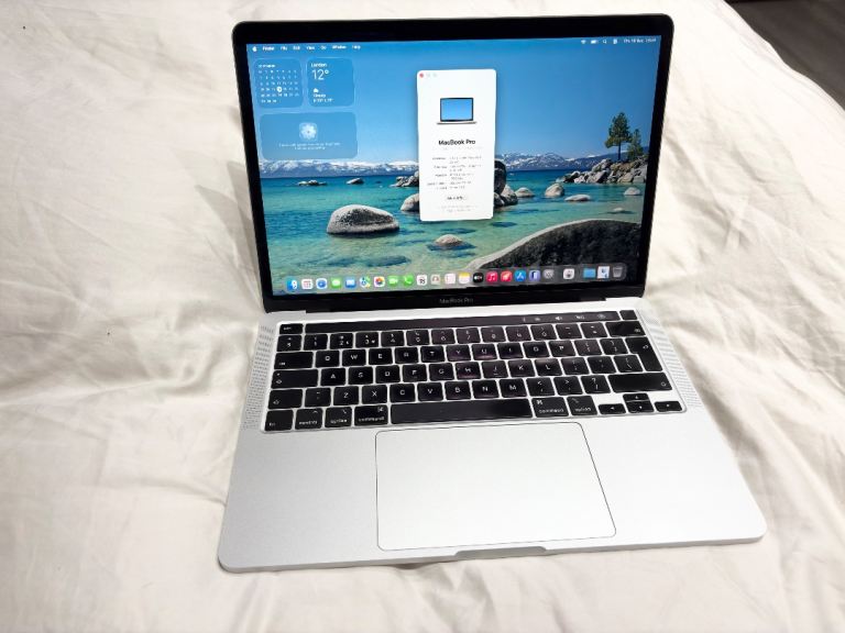 CAN HAND DELIVER MACBOOK PRO 2020 13 INCH LAPTOP, I5,512 GB 16GB RAM SILVER, 4 C PORT LATEST MACOS, 