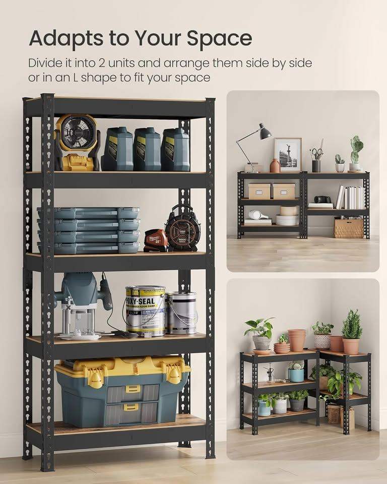 New and Boxed shelving unit with 5 shelves