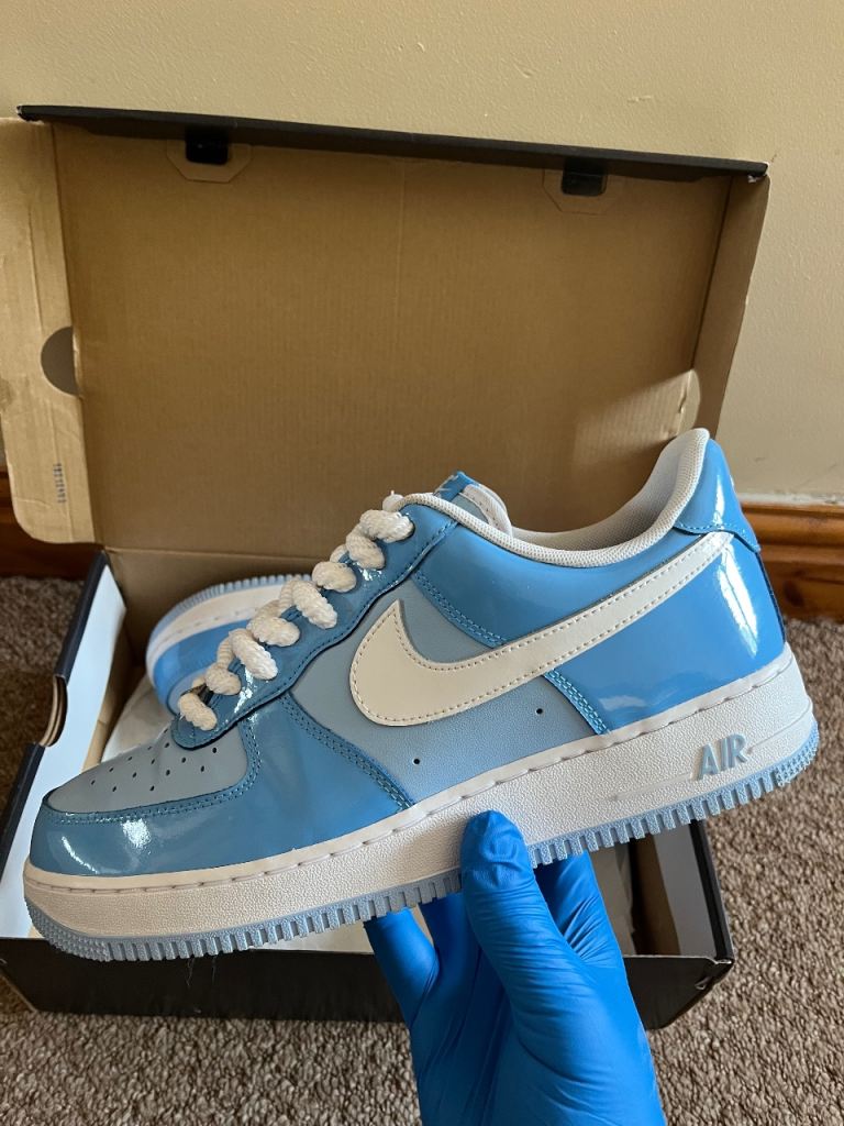Nike Air Force 1 Psychic Blue S UK 10