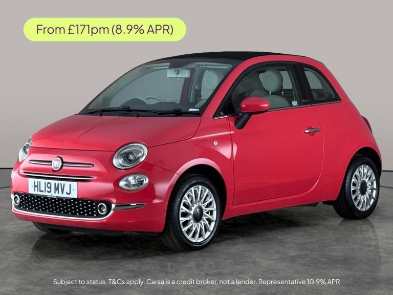 2024 Fiat 500 1.2 Lounge 2dr Convertible PETROL Manual