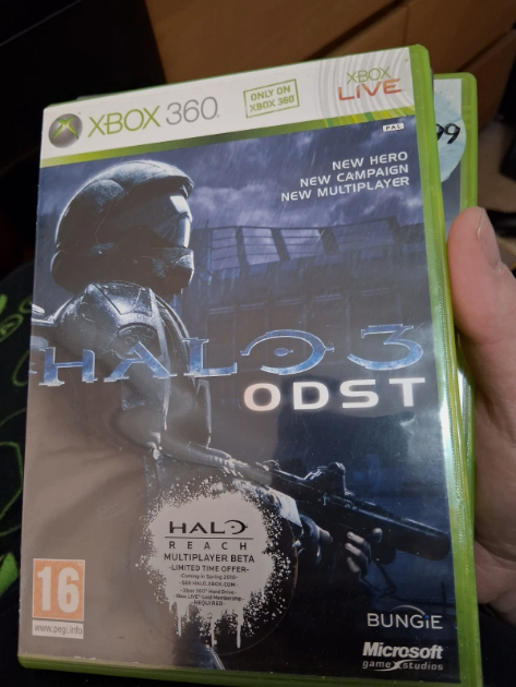 Halo 3 ODST & Halo 3 Multiplayer Disc (Xbox 360, 2009)