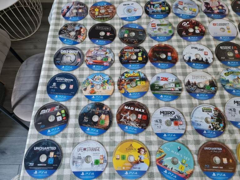 Game Disc's only  no Boxes ps4 ps5 xbox one 