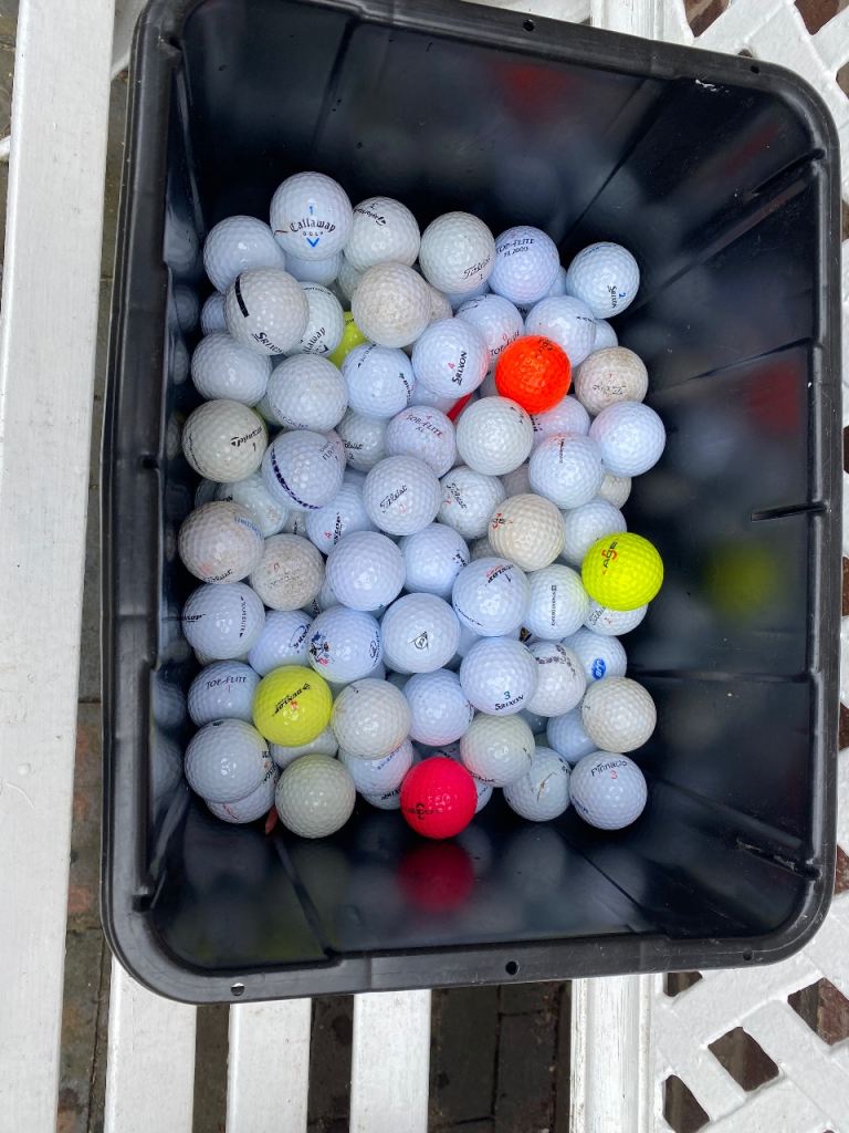 Mixed quality golf balls
