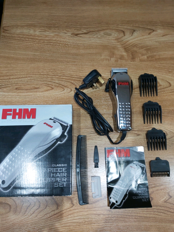 Classic 9 Piece Hair Clipper Set