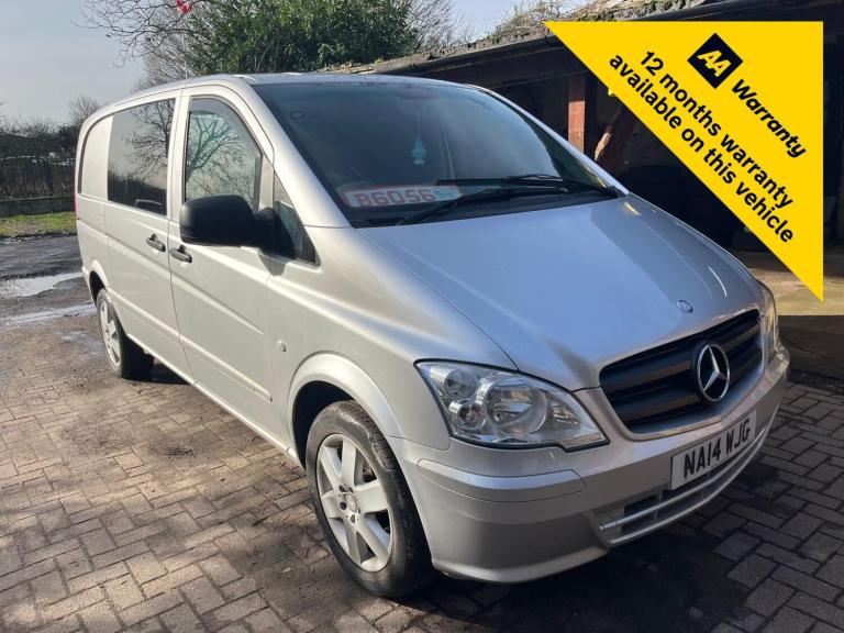 2014 Mercedes-Benz Vito 2.1 113 CDi Dualiner Minibus 5dr Diesel Manual L1 (198 g/km, 136 bhp) Min...