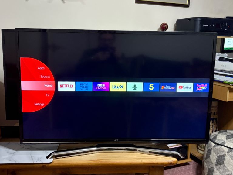 image for JVC Smart 40 inch TV, Fully Working with Remote 