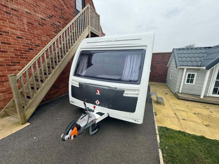 Touring caravan Venus 570/4 2019 model 4 berth immaculate open to offers. 