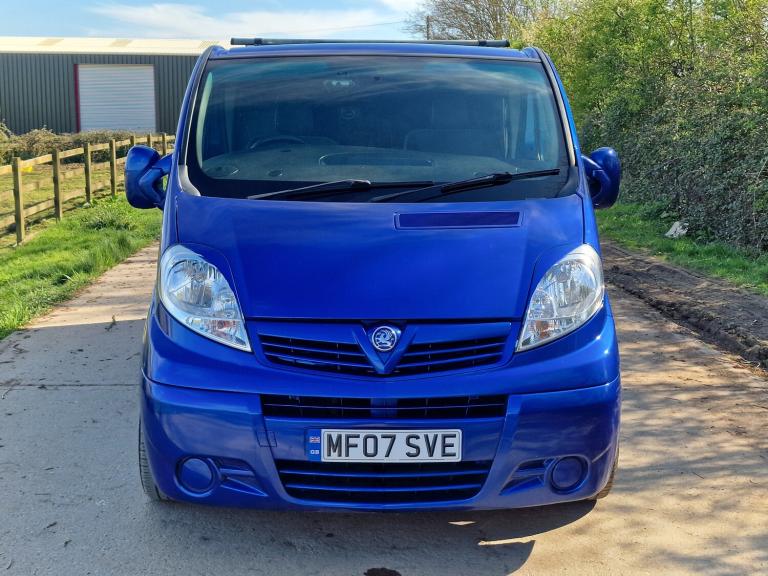2007 Vauxhall Vivaro 2900 CDTI SWB Blue Camper Van Diesel  Drives Perfect