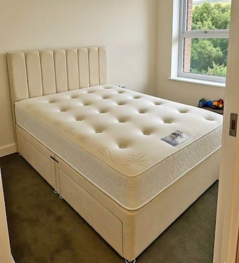 4ft Small Double Divan Bed With Mattress Brand New Quick Delivery Order Now ASAP HOME DELIVERY 