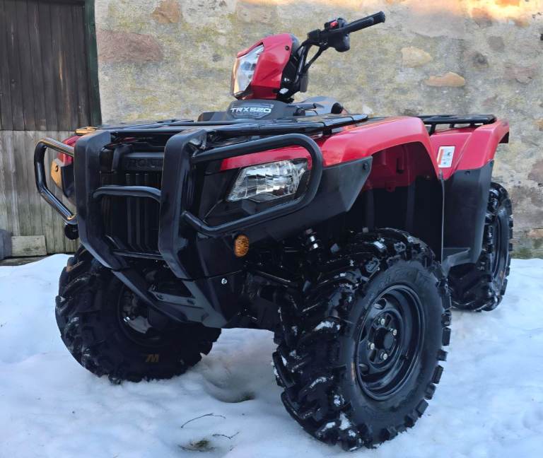 Honda TRX 520 FA6 Utility Auto PS ATV with Towbar