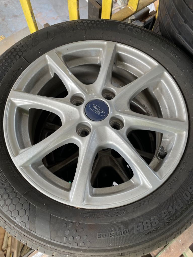 Perfect condition ford fiesta wheels and tires 