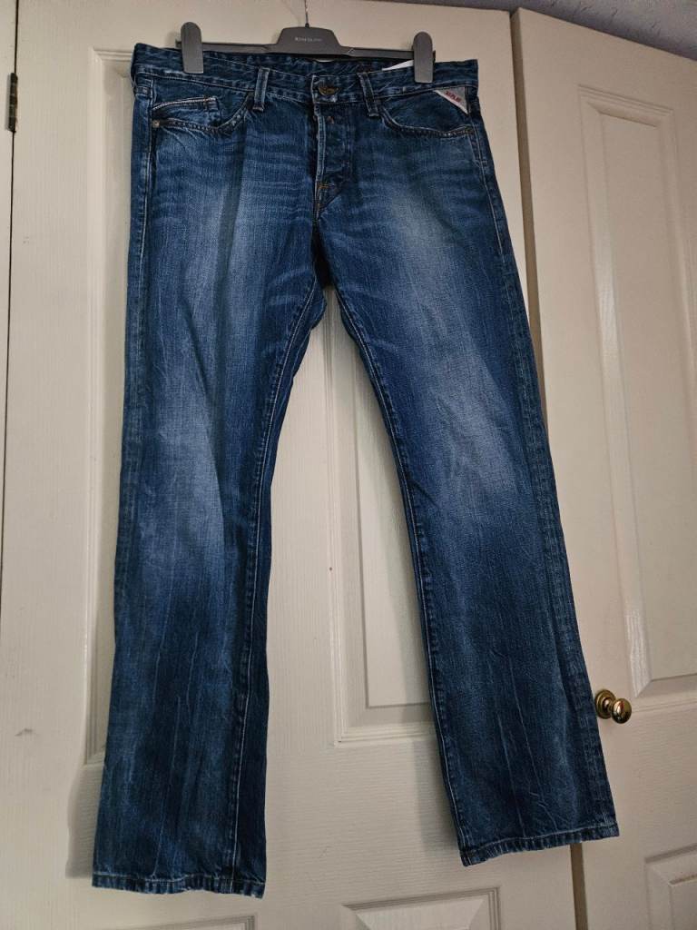 Mens Replay Jeans Good Condition 